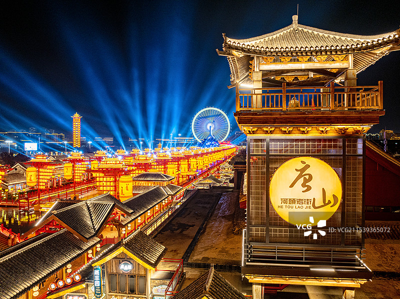 唐山河头老街图片素材