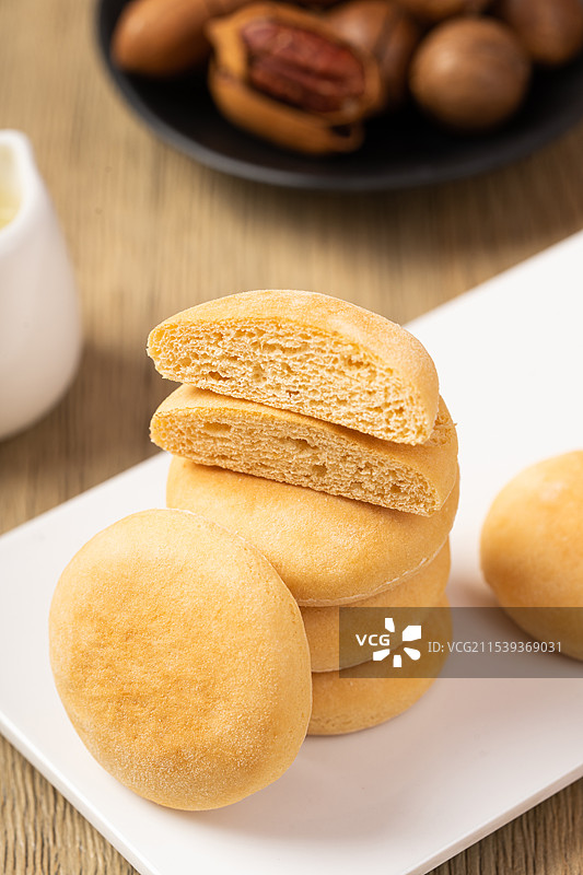 山药软雪饼图片素材