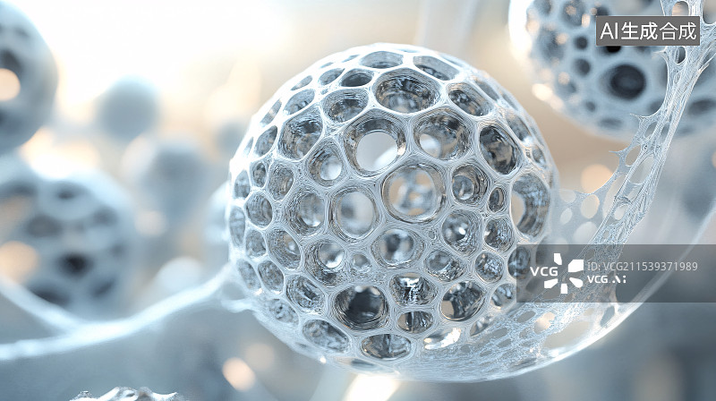 【AI数字艺术】未来材料科技概念图图片素材