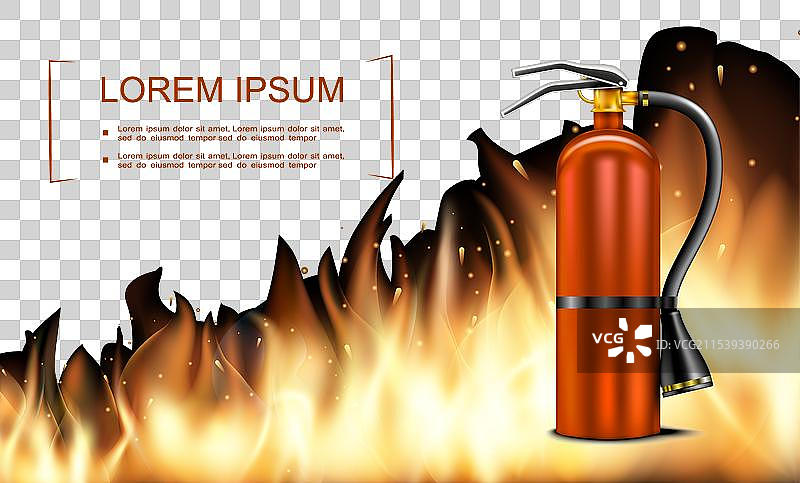 逼真的火焰和燃烧背景图片素材