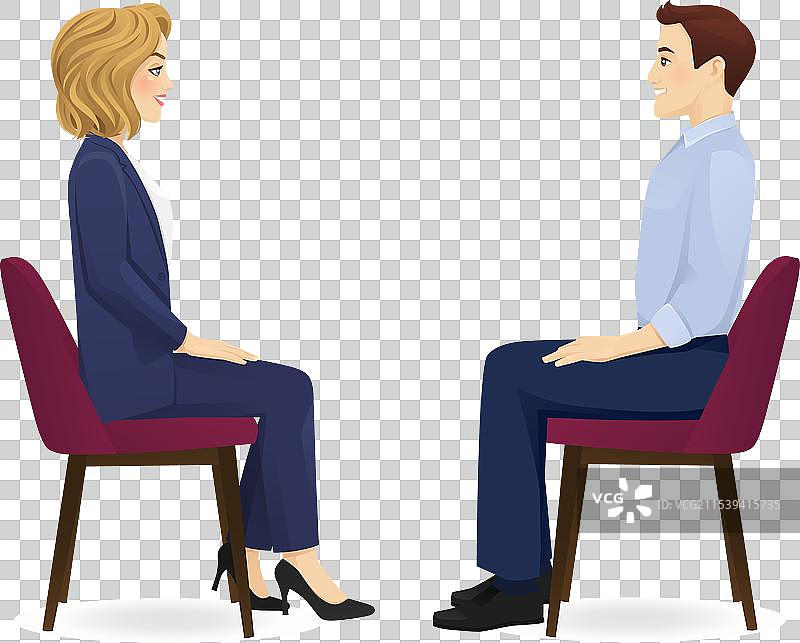 男性和女性商务图片素材