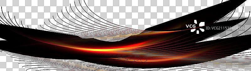 金色发光几何图形的抽象背景图片素材