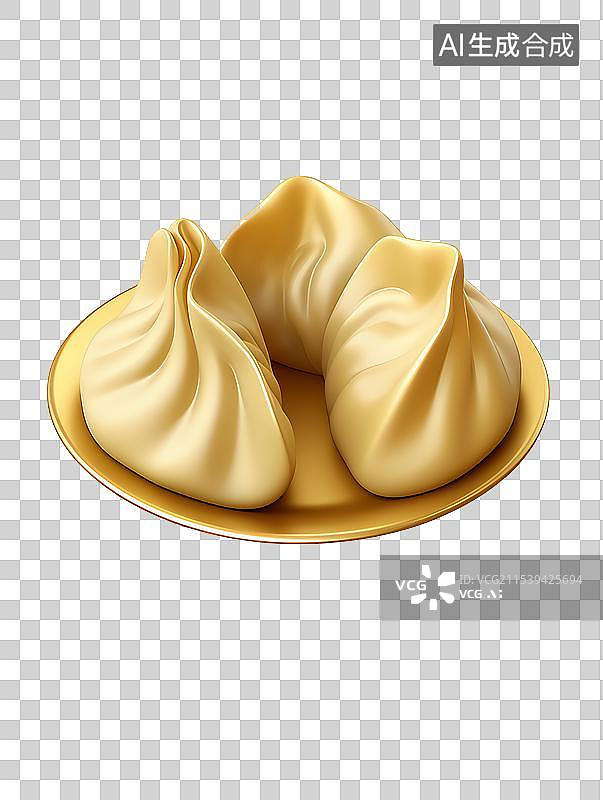 【AI数字艺术】新年节日静物饺子元素图片素材