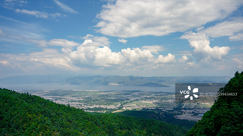 苍山洱海图片素材