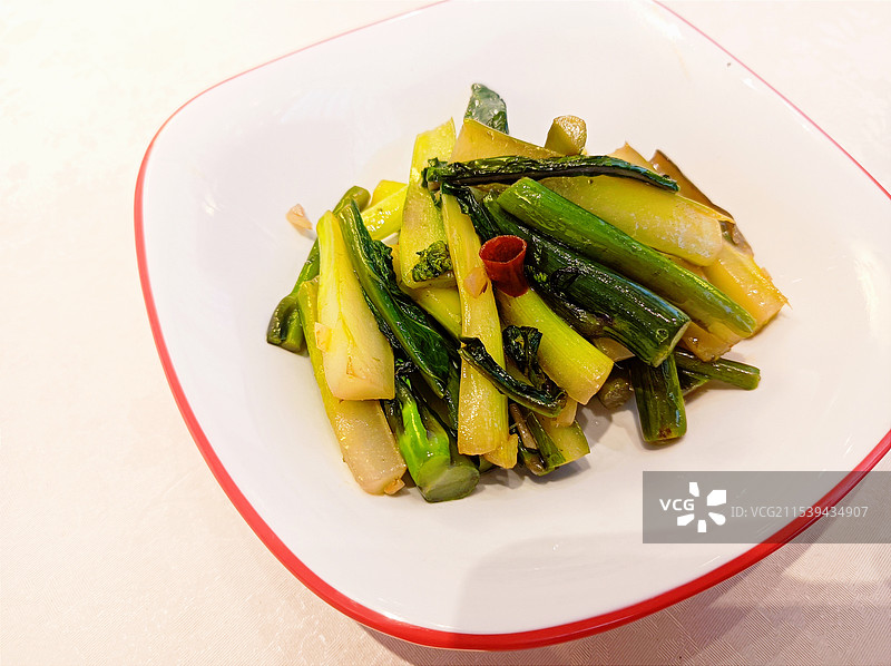 酸辣菜苔图片素材