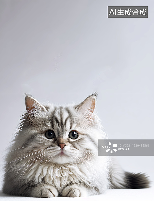 【AI数字艺术】可爱的猫主题背景图图片素材