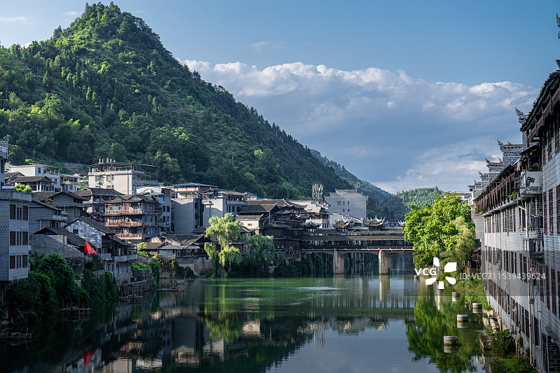 湖南湘西土家族苗族自治州龙山县洗车河镇图片素材