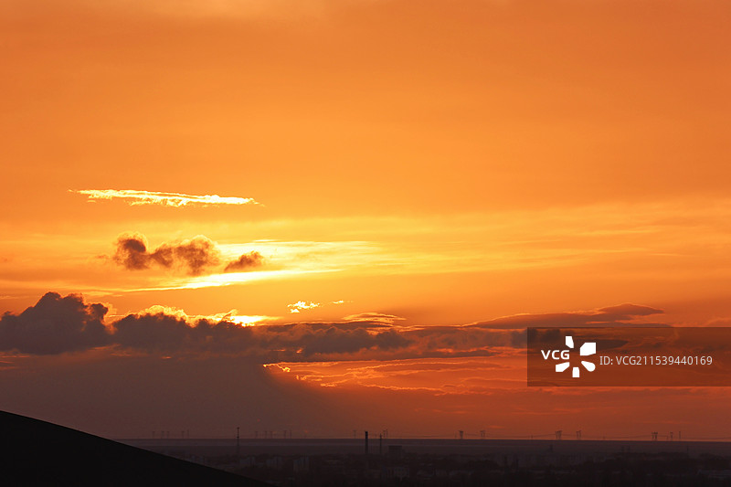 沙漠落日图片素材