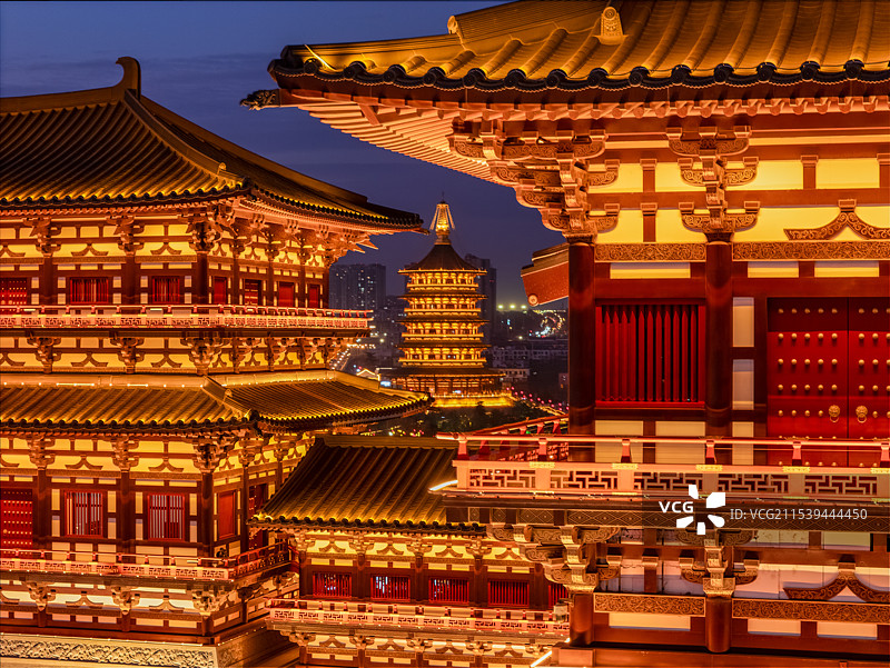 隋唐洛阳城应天门城楼图片素材