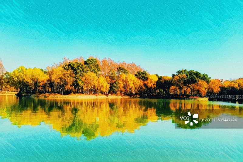 油画风格图片素材