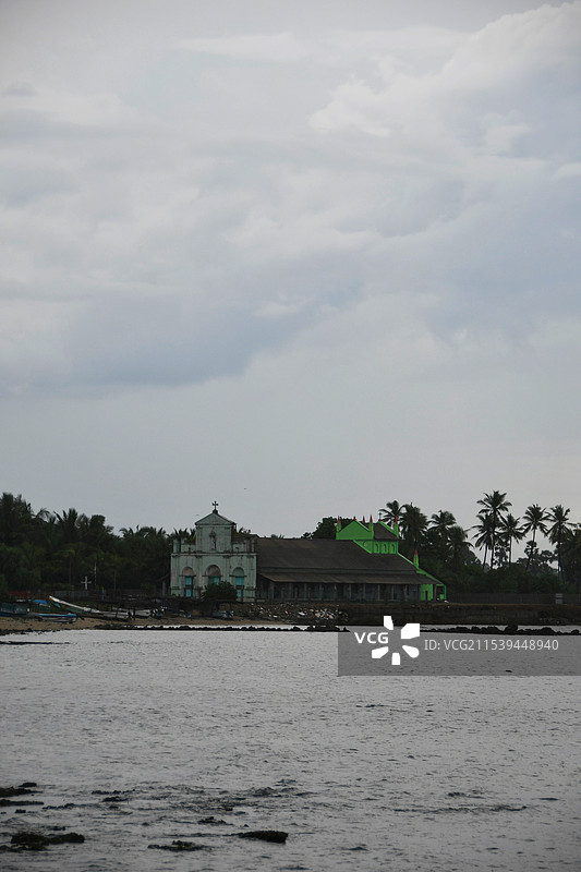 斯里兰卡贾夫纳海滨天主教堂图片素材