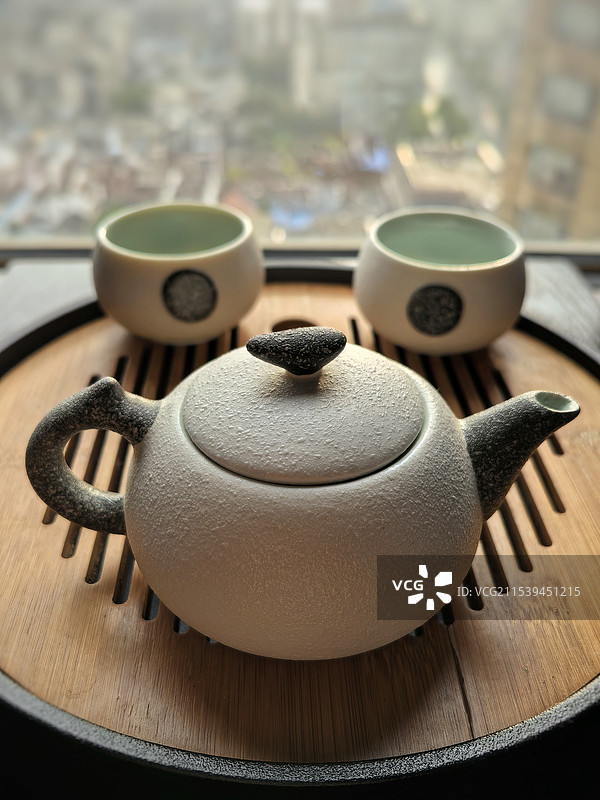 临街一壶茶图片素材