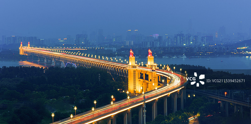 南京长江大桥图片素材