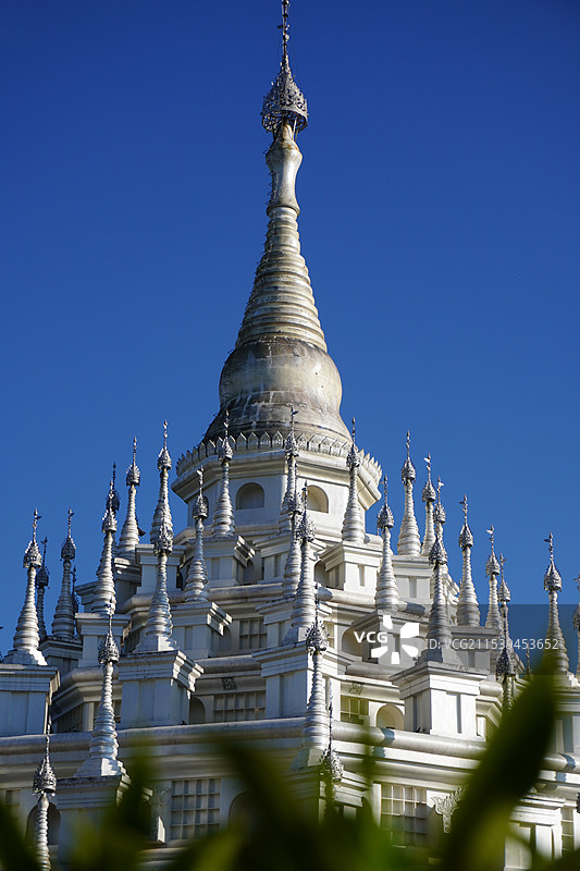 德宏勐焕银塔景区图片素材