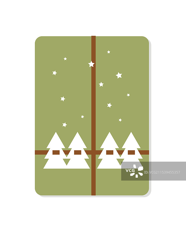 用绳子绑好的环保包装礼品盒图片素材