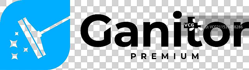 字母G的清洁工维护标志图片素材