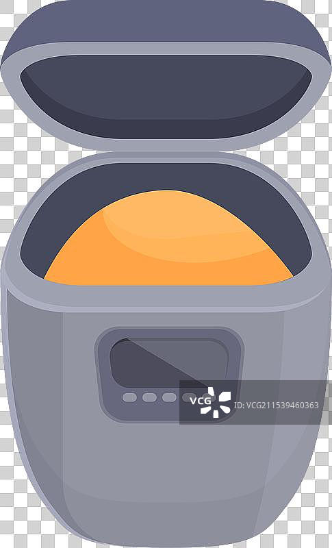 面包机图标 卡通 家用烤箱 食物图片素材