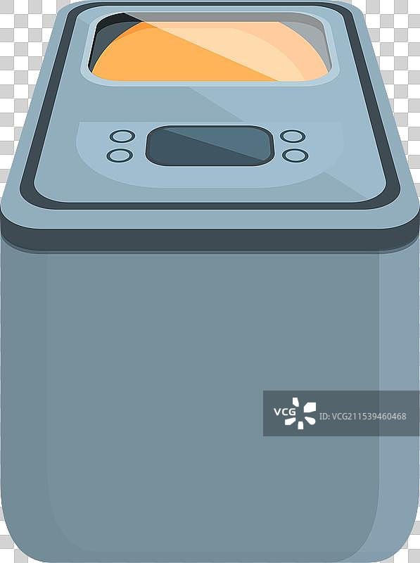 面包店面包机图标卡通食谱图片素材