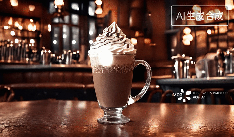【AI数字艺术】香浓咖啡图片素材