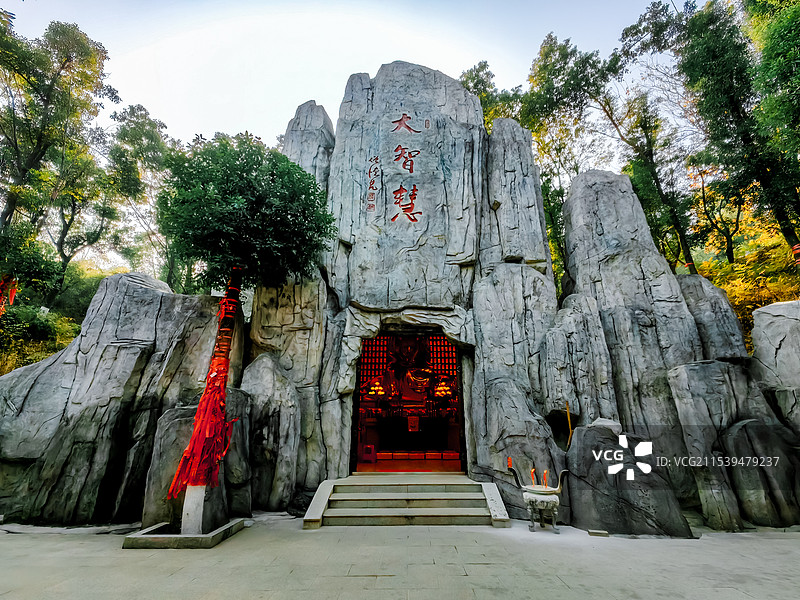 岳阳市圣安寺景区图片素材