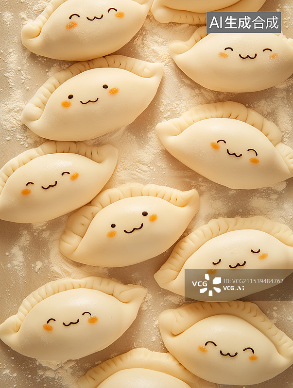 【AI数字艺术】面食点心图片素材