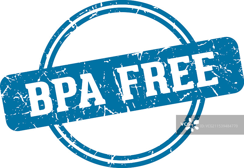 无 BPA 印章图片素材
