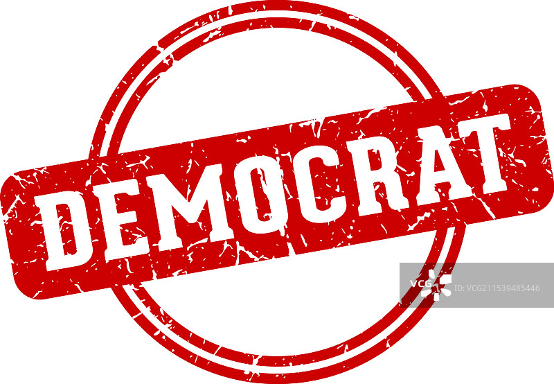 民主党邮票图片素材