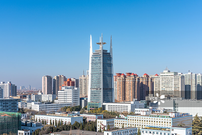 河南省洛阳市城市地标建筑图片素材