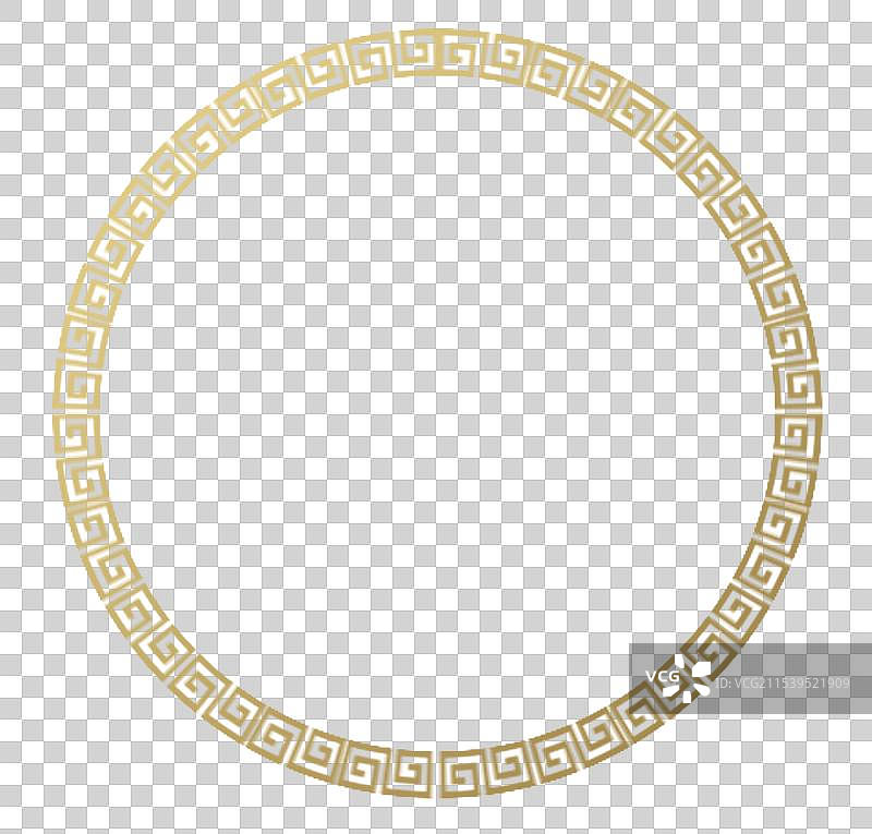 中国传统线条底纹图纹圆形免抠元素图片素材