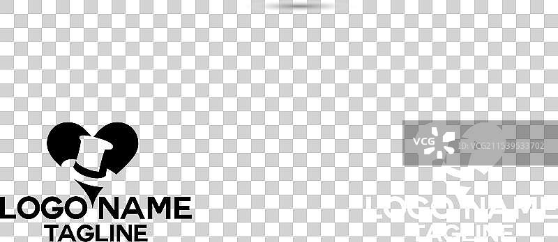 现代帽子爱好者标志设计图片素材