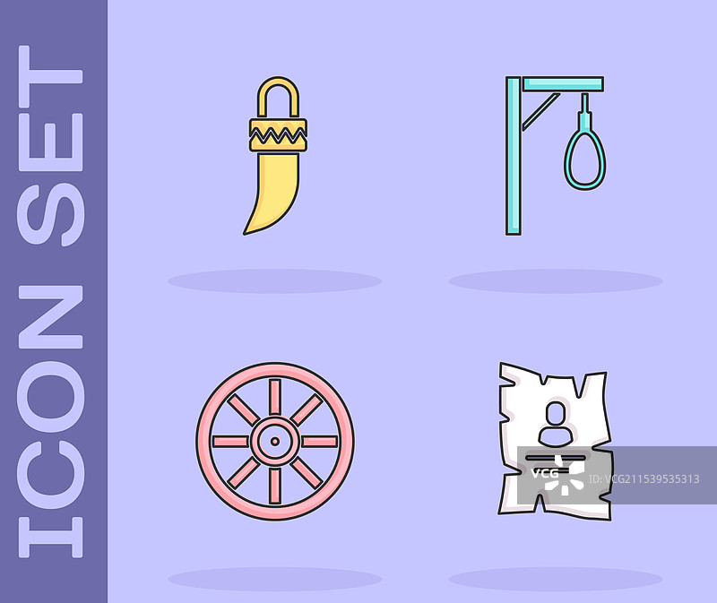 复古西部海报，牙齿，旧木轮图片素材