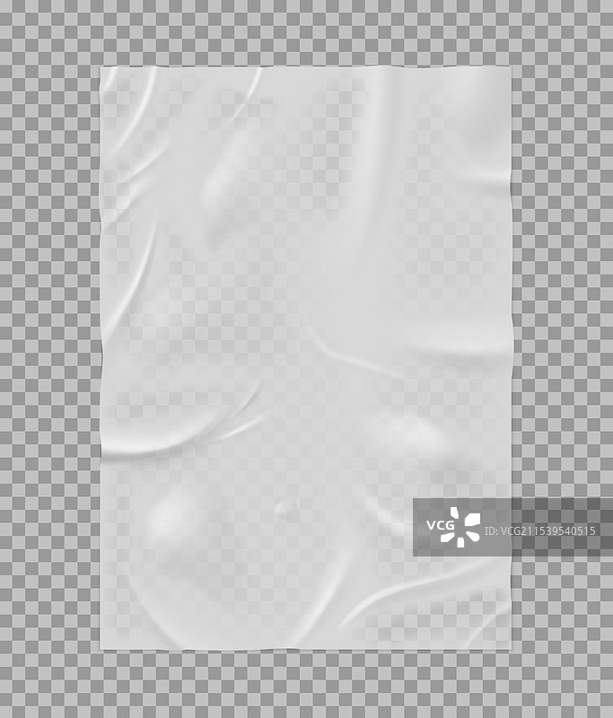 一张有柔和褶皱的白色纸张图片素材