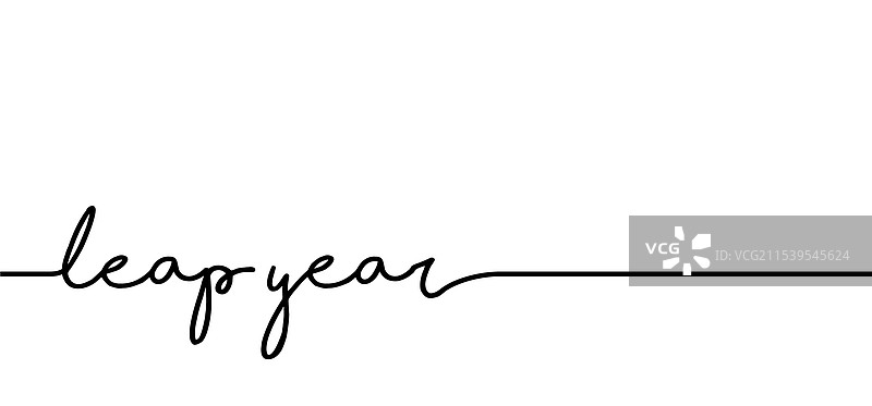 闰日或闰年 2月29日图片素材