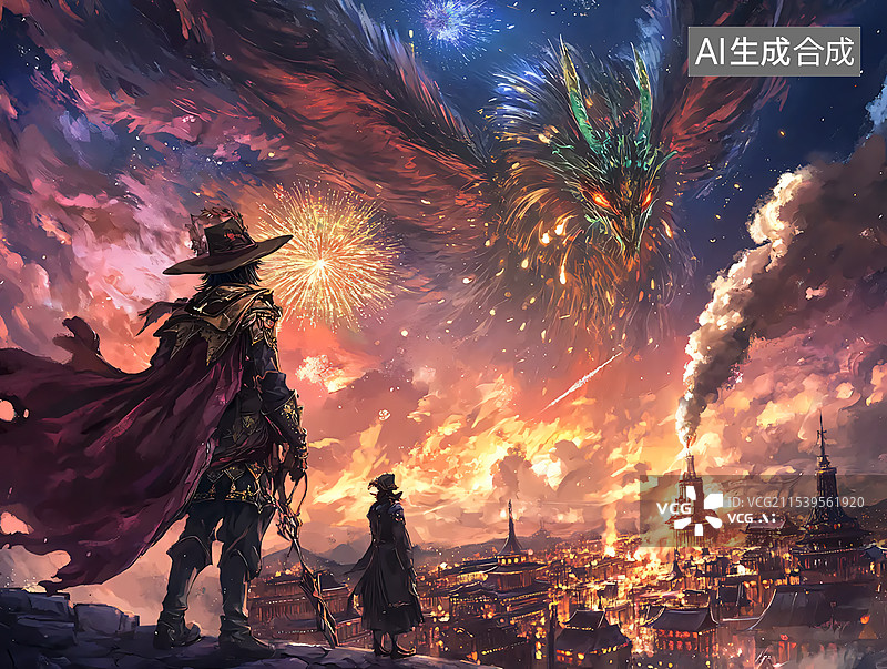 【AI数字艺术】魔法世界图片素材