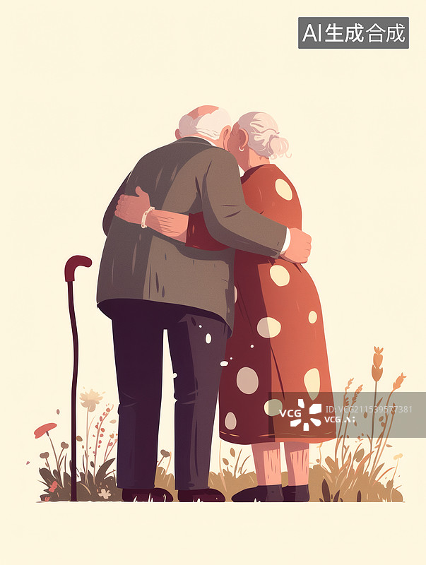 【AI数字艺术】退休老年人相伴延迟退休老年生活图片素材
