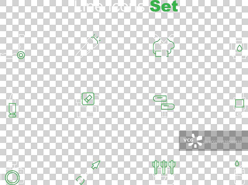 中世纪的轻型箭袋与箭矢图片素材