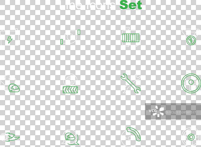 赛车方向盘与刹车盘设置图片素材