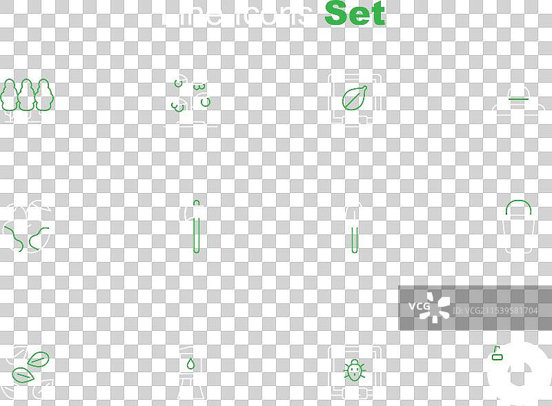 设置园艺水管、科罗拉多甲虫和水塔图片素材