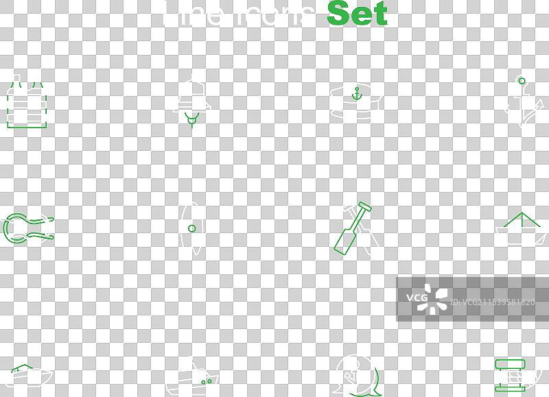 设置有绳索锚的海事系船柱图片素材
