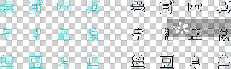 排队在行李车票务处购买行李箱图片素材