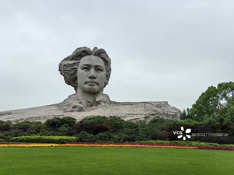 长沙橘子洲景区图片素材