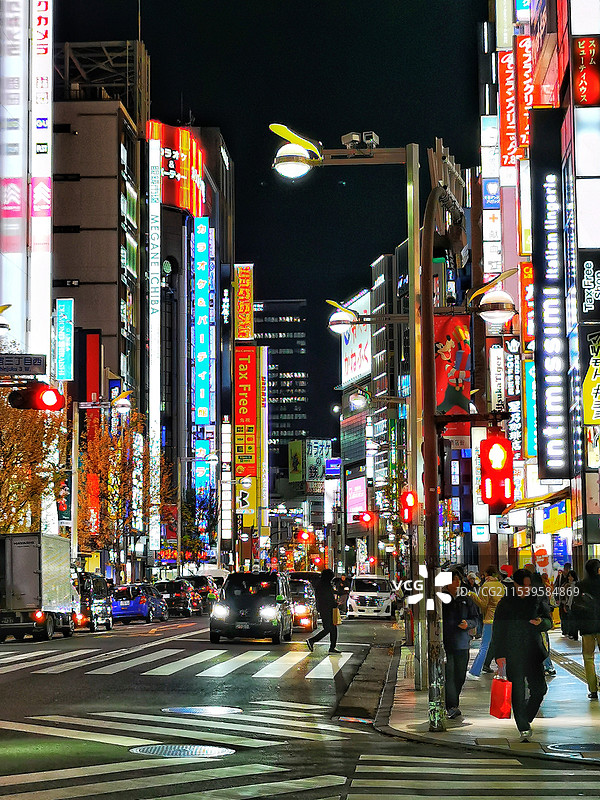 都市之夜图片素材