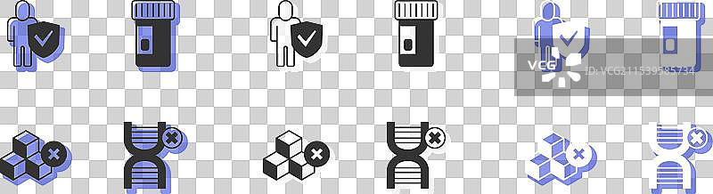 无转基因健康生活方式，无糖和图片素材