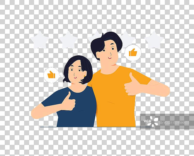 像手势表示公众认可，好的反馈，赞同图片素材