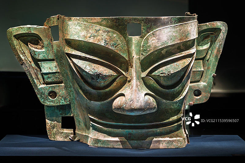 青铜大面具图片素材