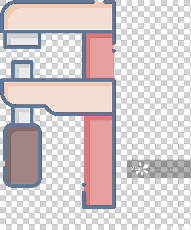 与木工相关的游标卡尺图标图片素材