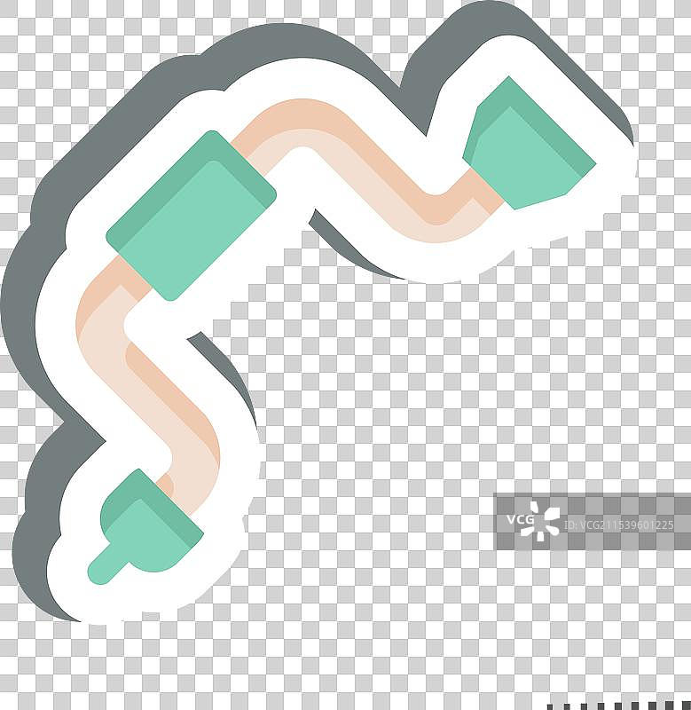 与木工相关的手钻贴纸符号图片素材