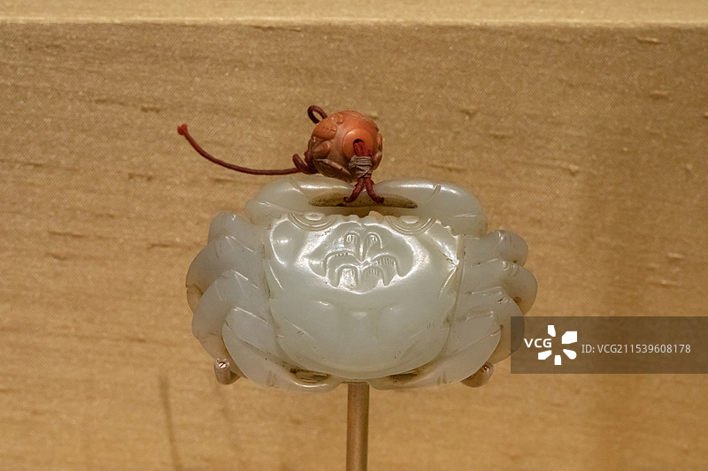 中国国家博物馆螃蟹清代公元1644-1911年图片素材