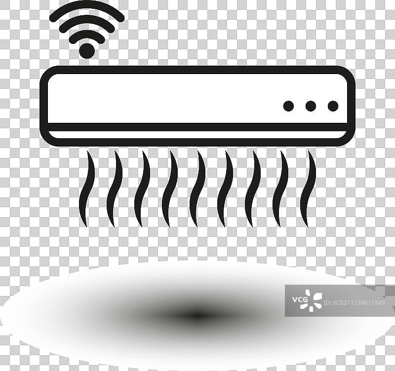 WiFi路由器空调冷却技术图片素材