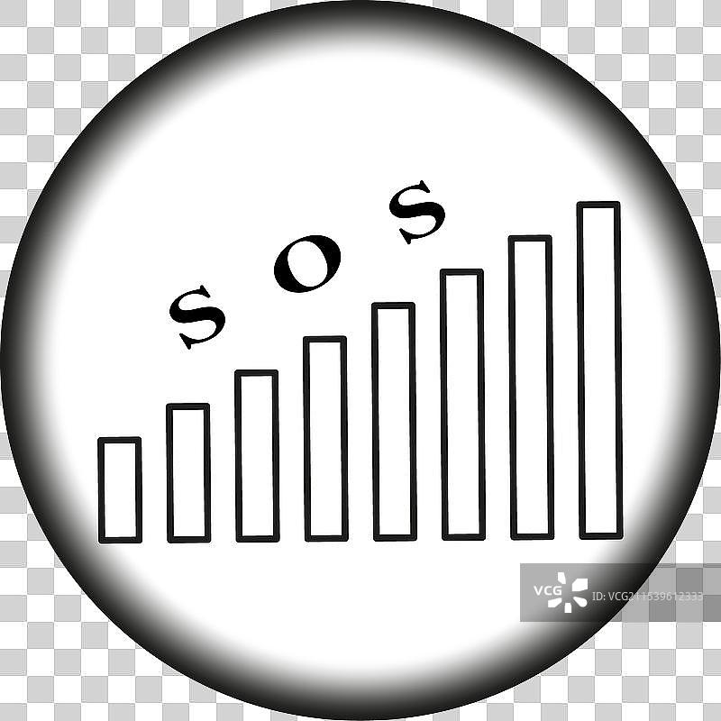 紧急市场财务困境图表图片素材